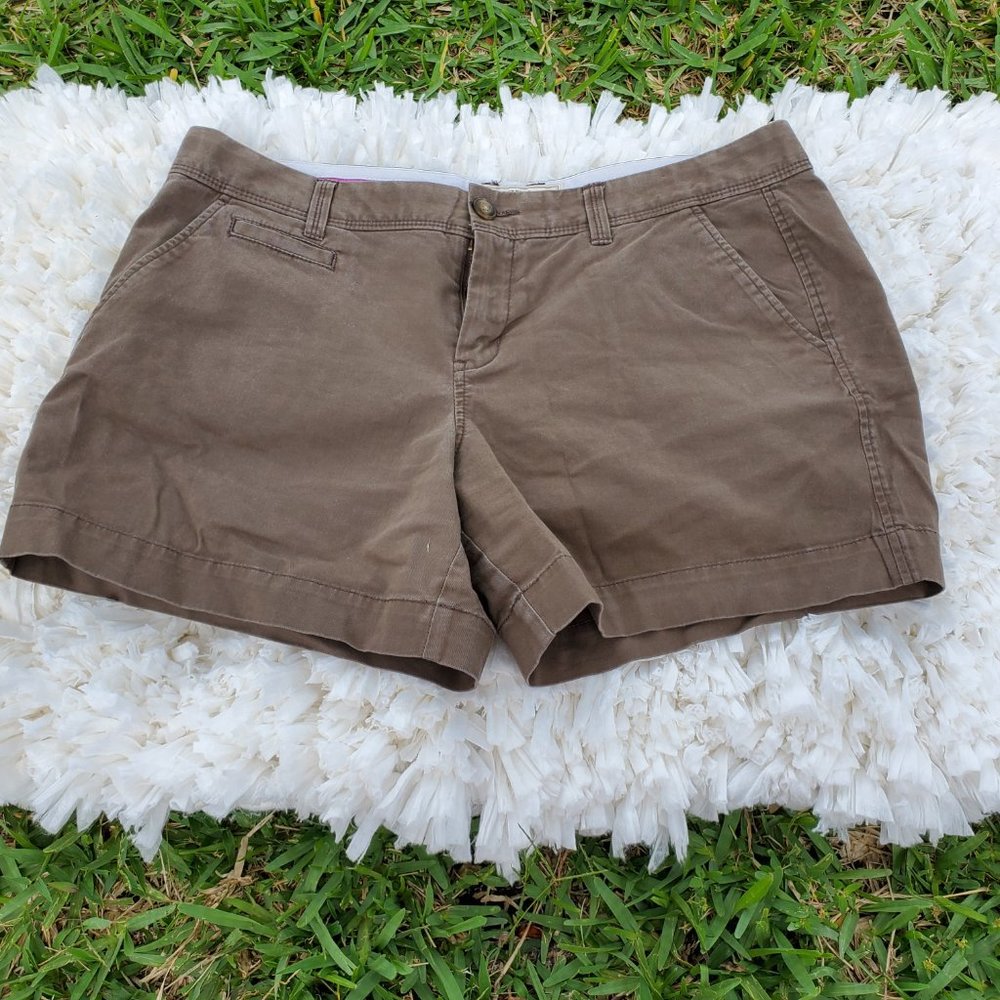 Old Navy Dark Khakis Shorts Size 12